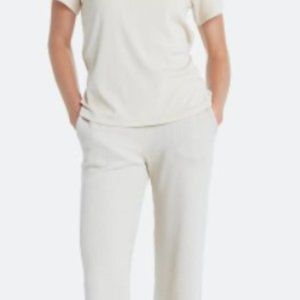 LETT Heathrow Wide Leg Pant - Large - White **NWT**